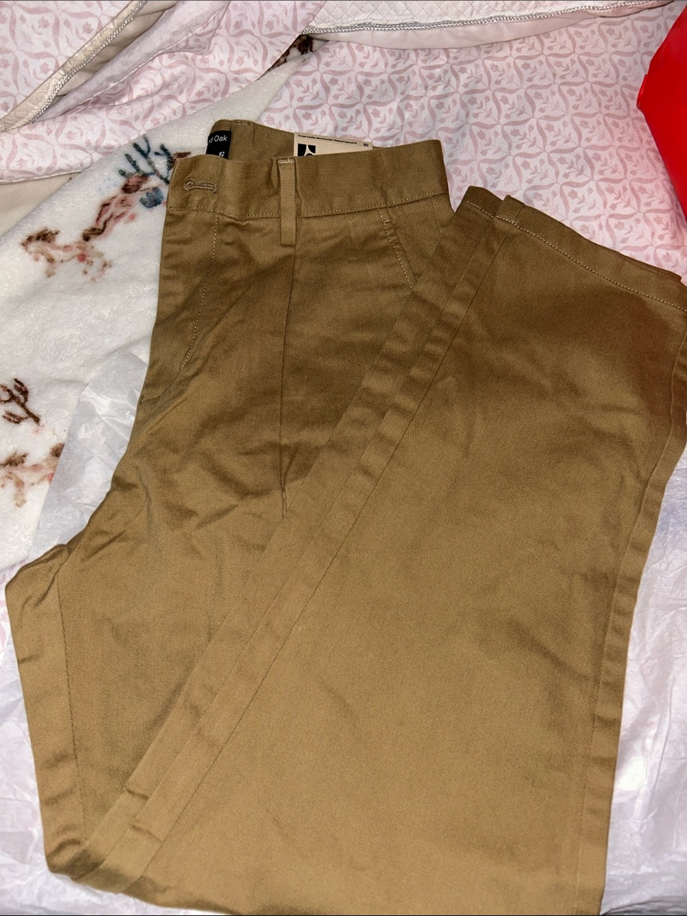 Frank & Oak Men's Chino Pants - Khaki Brown